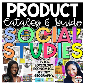 Preview of Social Studies K-3 Product Catalog and Guide