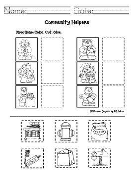 social studies for kindergarten worksheets