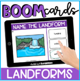 Social Studies: Landforms Boom Cards™ {distance learning}