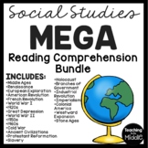 Social Studies MEGA Reading Comprehension Bundle For Buyer