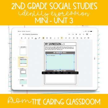 Preview of Social Studies MINI-UNIT 3: Identity Expression (Focus on Gender) w/ DIGITAL