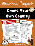 Social Studies Map Skills Activity Design own country
