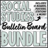 Social Studies Mega Bulletin Board Bundle