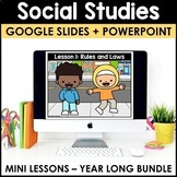 Social Studies Mini Lessons Activities Rules and Laws Soci
