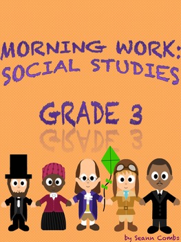 Preview of Social Studies Morning Work - Pack I