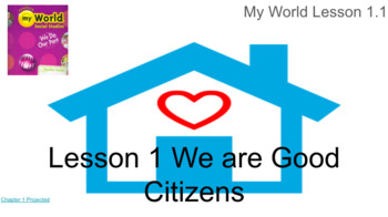 Preview of Social Studies My Community GRADE 2 Chapter 1 We are GOOD Citizens