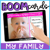 Social Studies: My Family Boom Cards™ {distance learning}