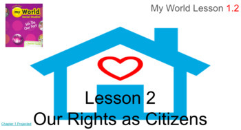 Preview of Social Studies My World  Grade 2 Chapter 1 Lesson 2 Our Rights as Citizens