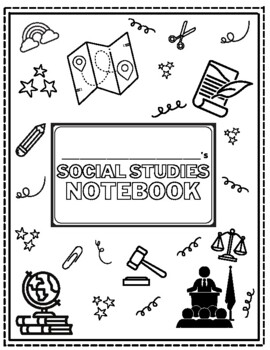 Preview of Social Studies Notebook Cover