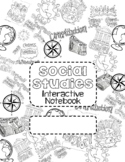 Social Studies Notebook Title Coloring Page Free