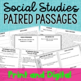 Social Studies Paired Passages | Print and Digital for Dis