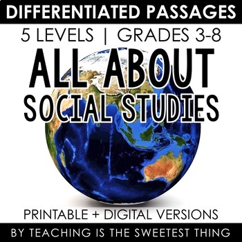Preview of Social Studies: Passages - Distance Learning Compatible