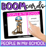 Social Studies: People in My School Boom Cards™ {distance 