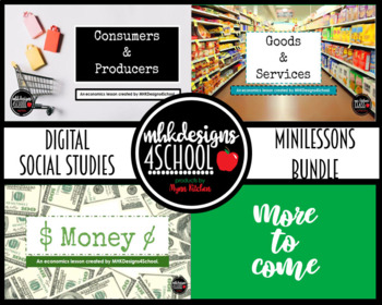 Preview of Social Studies PowerPoint/Google Slides Distance Learning Minilessons