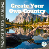 Social Studies Project | Create a Country Geography & Map 