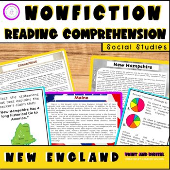 Preview of Social Studies Reading Comprehension: 2-Part Questions