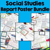 Social Studies Report Poster Bundle
