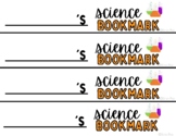 Social Studies & Science Textbook Bookmarks