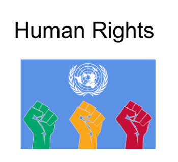 Preview of Social Studies - Social Justice 12 - HISTORY - Human Rights ppt, quiz, worksheet