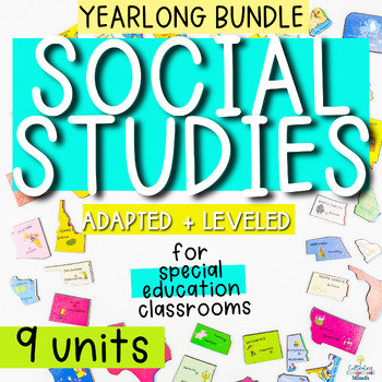 Preview of Social studies curriculum special education social studies activities sped