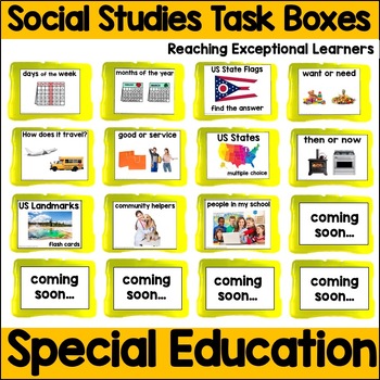 Task Boxes for Special Education - Special Education Journey