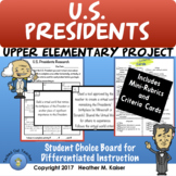 Social Studies Thematic Choice Boards Bundle