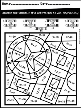 Social Studies-Two Digit Addition and Subtraction WITH Regrouping