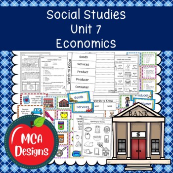Preview of Social Studies Unit 7 Economics