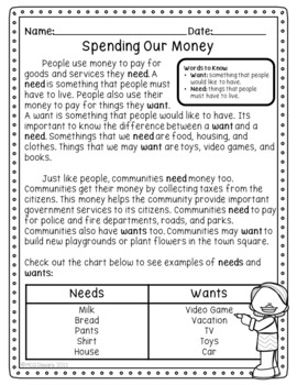 Social Studies Unit 7 Economics by MCA Designs | TPT