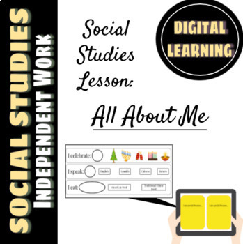 Preview of Social Studies Unit: All About Me