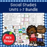 Social Studies Units 1 to 7 Community, Government, Geograp