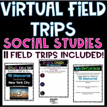 Preview of Social Studies Virtual Field Trips - Virtual Field Trips for Social Studies