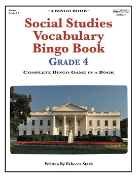 Preview of Social Studies Vocabulary Bingo Book: Grade 4