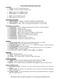 Social Studies Vocabulary Study Guide and Quiz - History Terms.