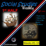 Social Studies Weekly 5th Gr~1st Half Weeks #1-15~Bundle*M