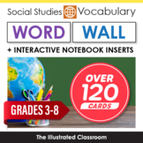 Social Studies Word Wall and Interactive Notebook Inserts