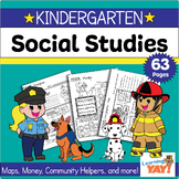 Social Studies Worksheets for Kindergarten (63 Worksheets)