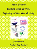 Social Studies World History Student Coat of Arms New Year