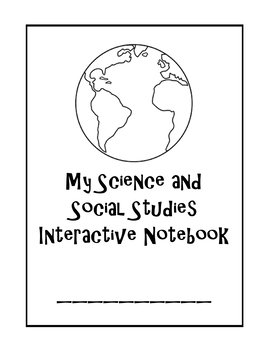 Preview of Social Studies and Science Notebook Cover