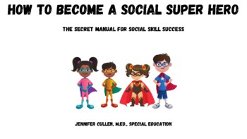 Preview of Social Super Hero Episode 3: Using Your Feeling Powers Worksheet