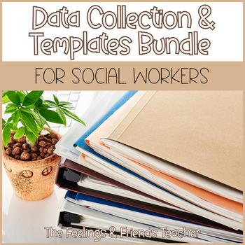 Preview of Social Work Data & Forms Bundle