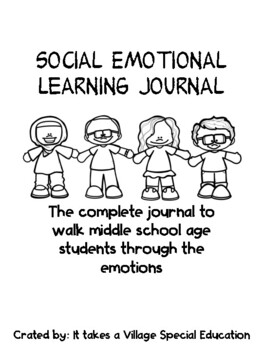 Preview of Social and Emotional Learning Journal 1