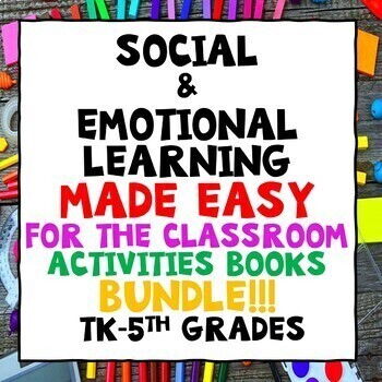 Preview of Social and Emotional Learning for the Elementary School Classroom Curriculum!!