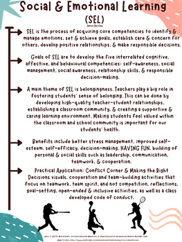 Preview of Social and Emotional Learning in Physical Education