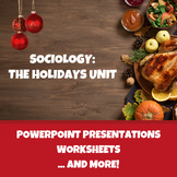 Sociology Activities | The Holidays Unit | Christmas | 5 A