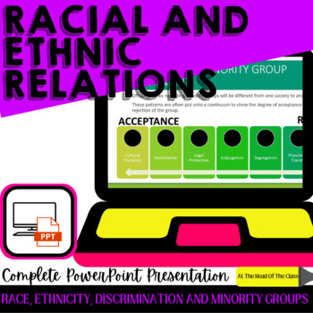Preview of Sociology: Racial and Ethnic Relations PowerPoint