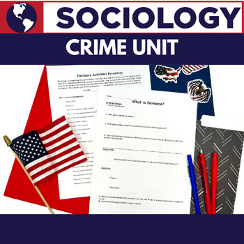 Preview of Crime Unit - Crime and Deviance - Sociology Curriculum - Sociology Course