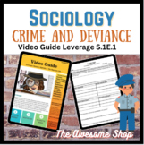 Sociology Crime and Deviance TV Show LEVERAGE S1E1 Movie Guide