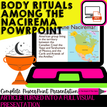 Preview of Intro to Sociology Lesson on Culture and "Body Rituals Among the Nacirema" | PPT