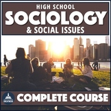 Sociology Curriculum Full Course Bundle Print & Digital
